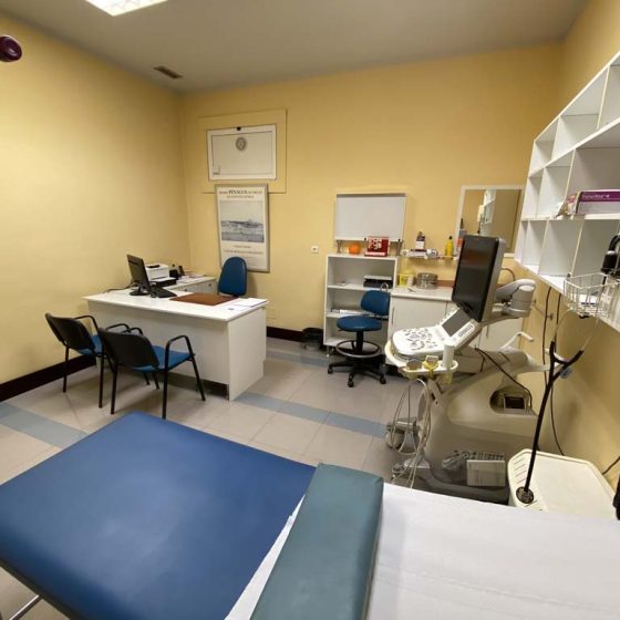 Ecografia en Clínica La Guardia